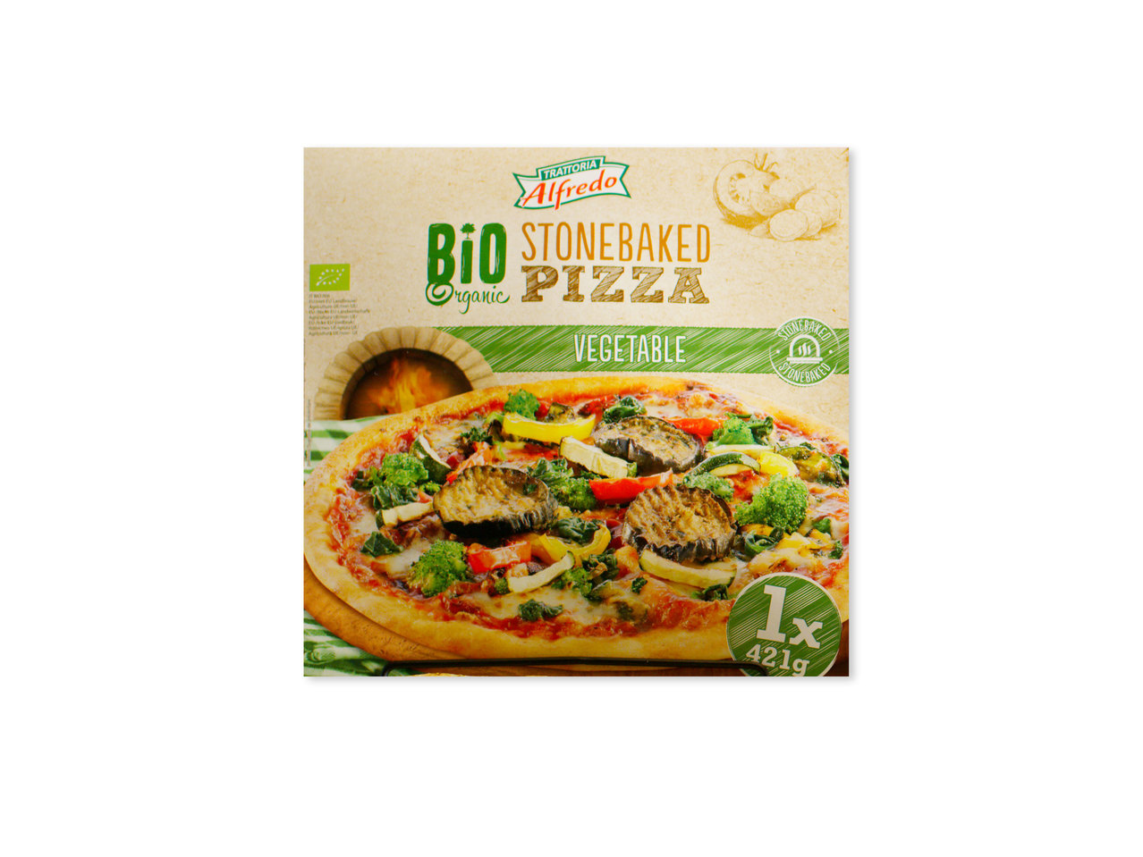 EKOLOGISK GRÖNSAKSPIZZA