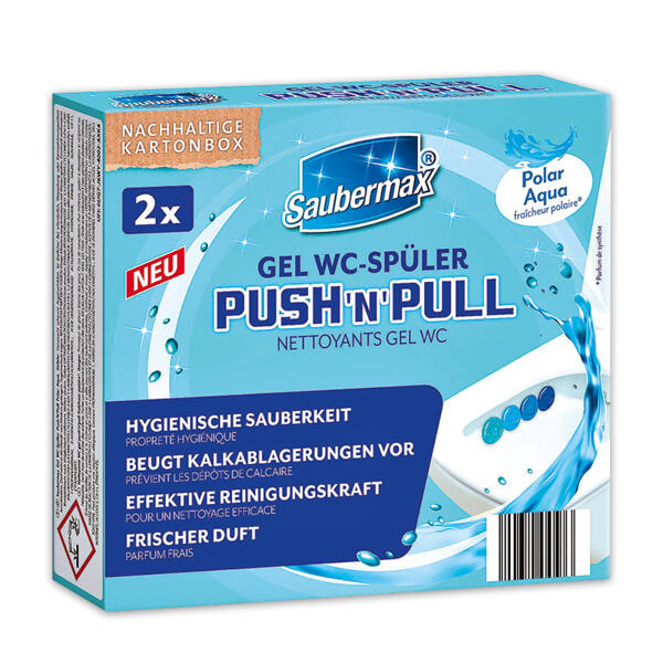 Gel WC-Spüler Push'n'Pull