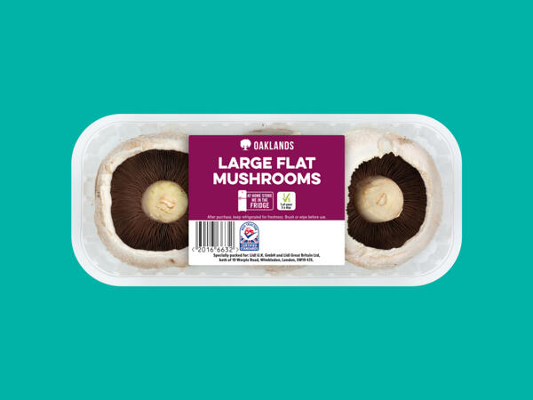 Oaklands Large Flat Mushrooms