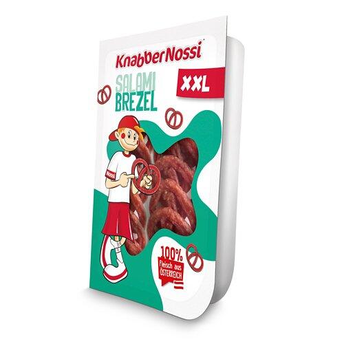 KNABBER NOSSI XXL Salami Brezel