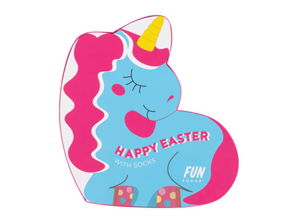 Kids' Fun Easter Socks - 3 Pack
