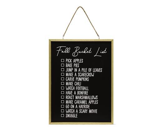 Huntington Home 
 Fall Reversible Wall Sign