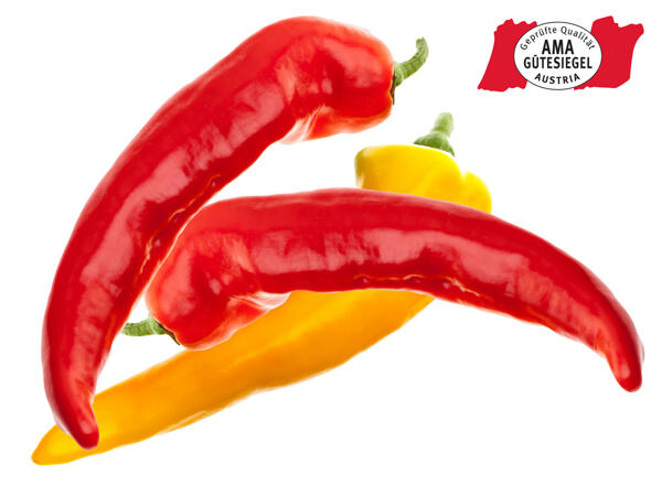 Spitzpaprika Mix aus dem Burgenland