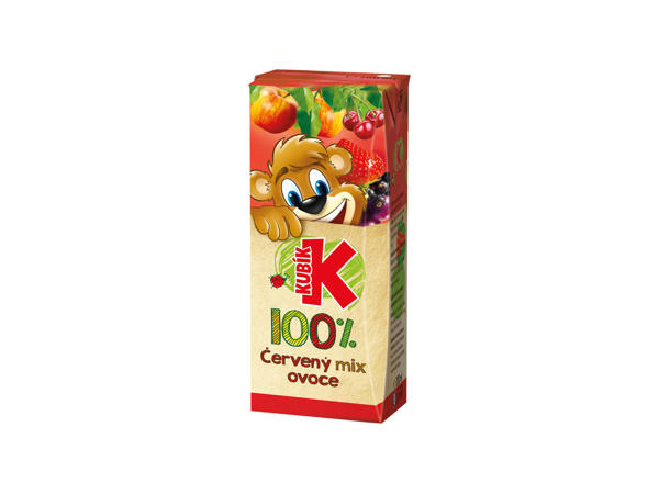 KUBÍK 100% OVOCNÁ ŠŤÁVA
