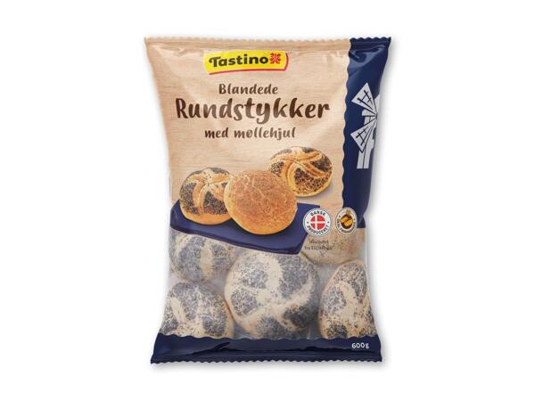 TASTINO Håndværkere eller blandede rundstykker