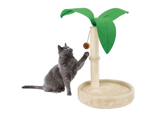 Zoofari Palm Tree Scratching Post/​Hammock/​Pet Teepee