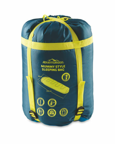 Blue Mummy Left Zip Sleeping Bag
