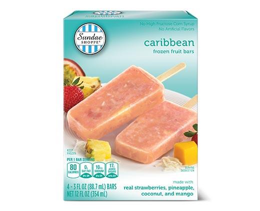 Sundae Shoppe Pina Colada or Caribbean Fruit Bars