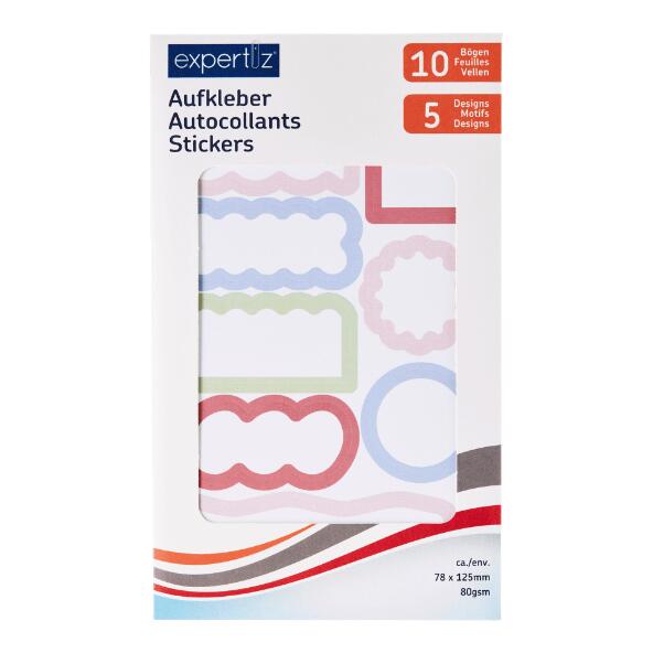 EXPERTIZ(R) 				Aufkleber, 10 Blatt