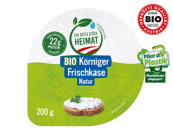 Bio Körniger Frischkäse