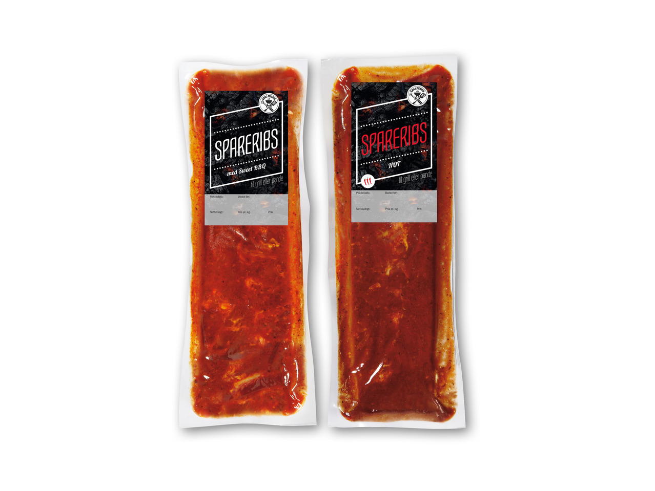 GRILLMESTER Marinerede spareribs