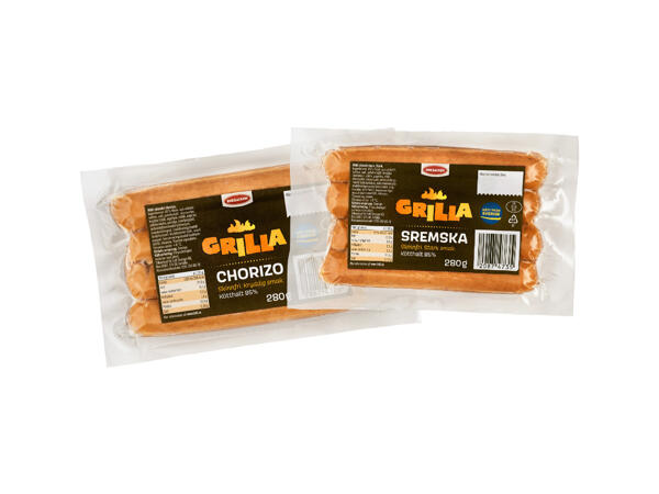 Skinnfri grillkorv