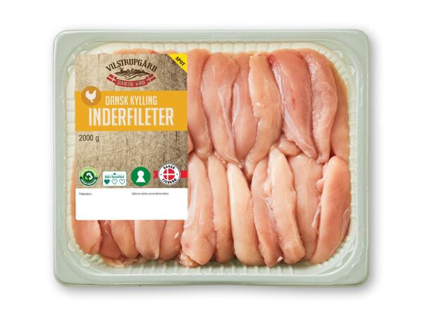 VILSTRUPGÅRD Dansk kyllingeinderfilet eller -brystfilet