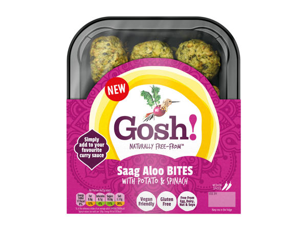 Gosh! Saag Aloo Bites