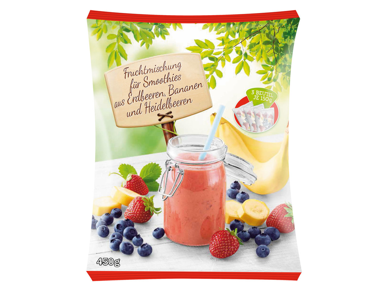 Fruchtmischung für Smoothies