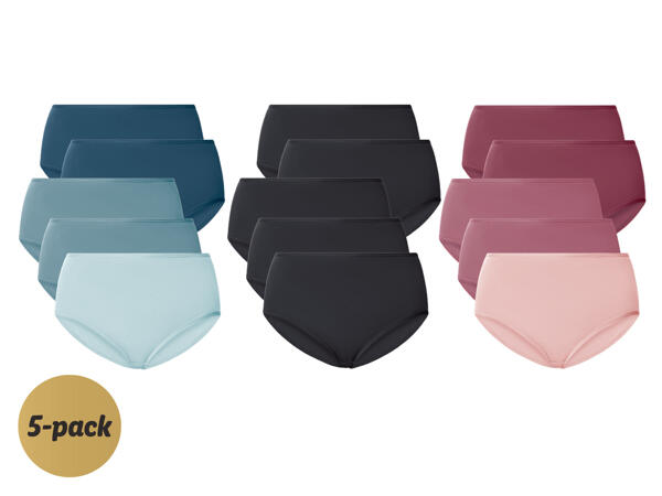 Trosa med hög midja, 5-pack