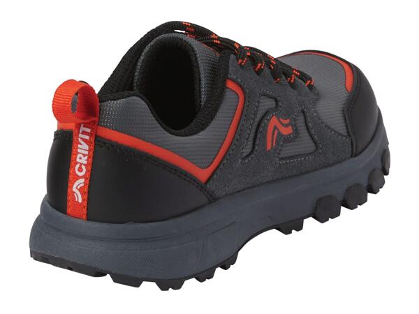 CRIVIT Kids' Grey & Red Trainers