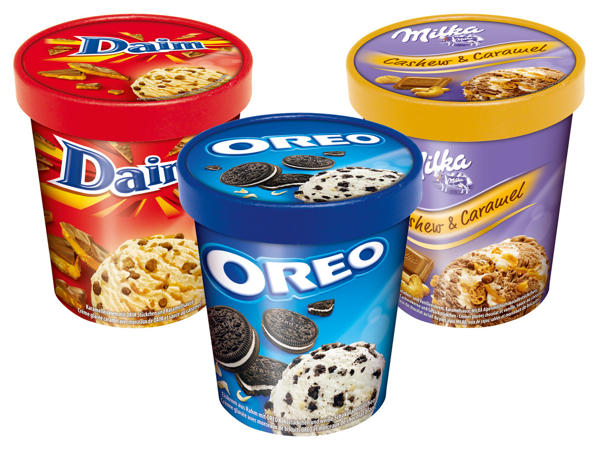 DAIM/OREO/MILKA Eis-Becher