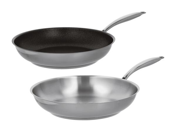Poêle en inox premium