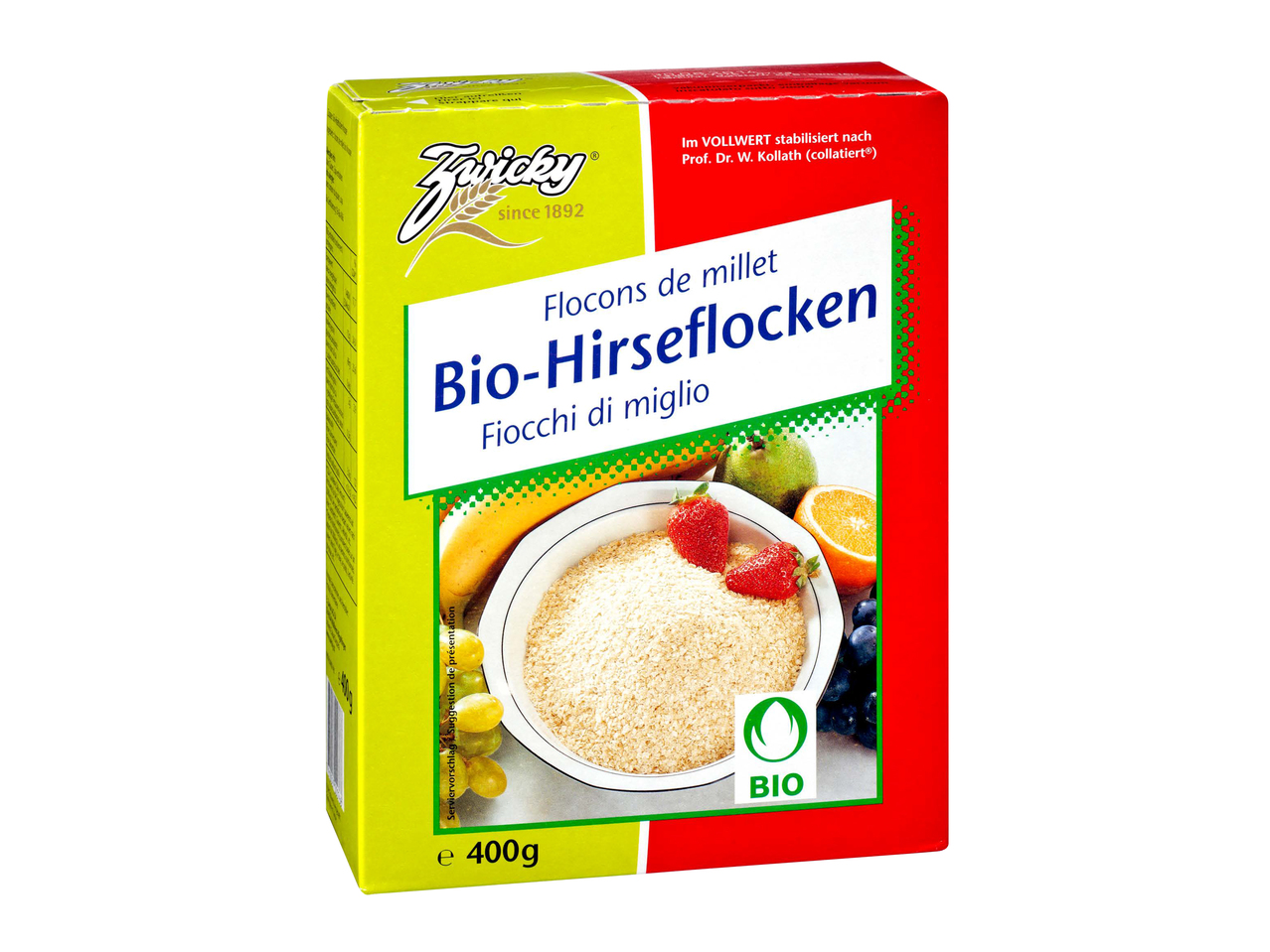Bio Zwicky Hirseflocken