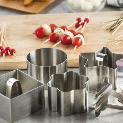 Moules pour entrée ou dessert, 4 pcs