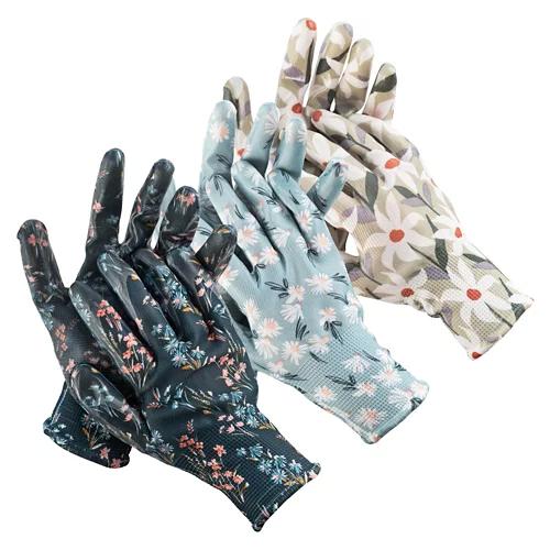 GARDENLINE Damen-Gartenhandschuhe, Doppelpkg.