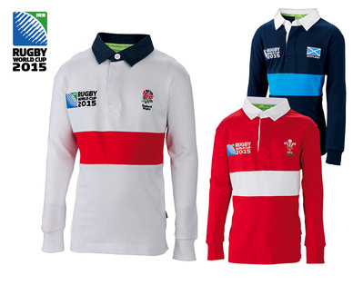 Children's Rugby World Cup Long Sleeved Top