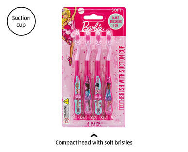 Kid's Licensed Toothbrushes 4pk