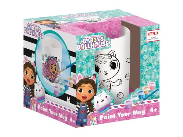 Paint Your Own Mug Craft Set - Gabby's Dollhouse