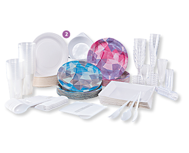 Vaisselle jetable 2 BBQ