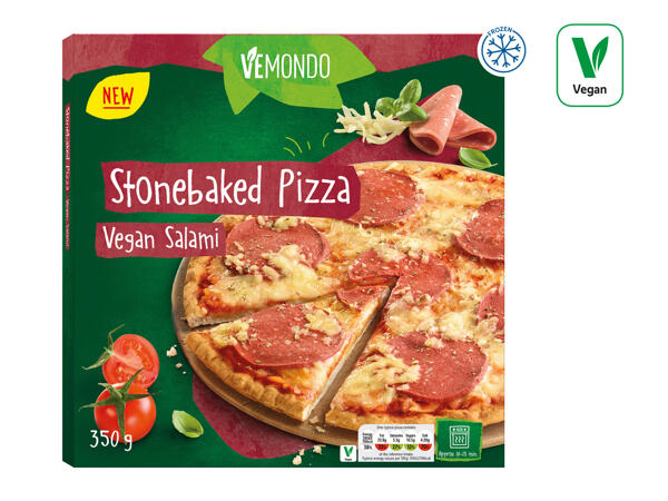 Vemondo Stonebaked Vegan Salami Pizza