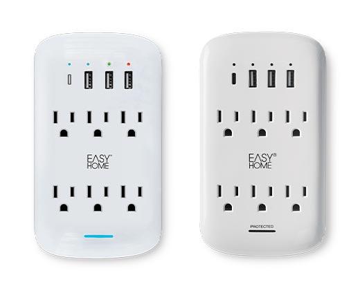 Easy Home 
 USB Wall Plate or Charging Station