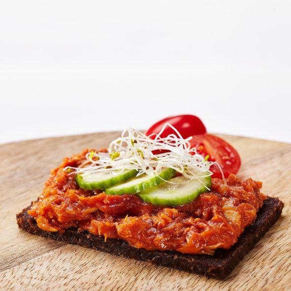 Makrelfilet i økologisk tomatsauce