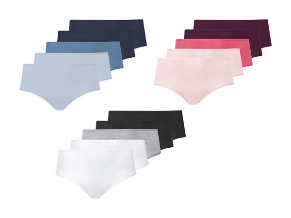 Culottes taille haute, lot de 5