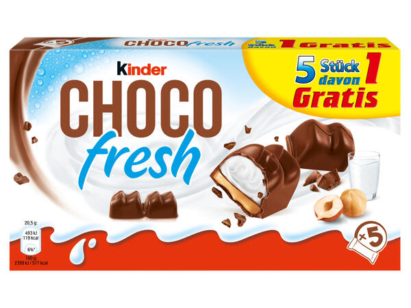 Kinder Choco Fresh 5+1 gratis