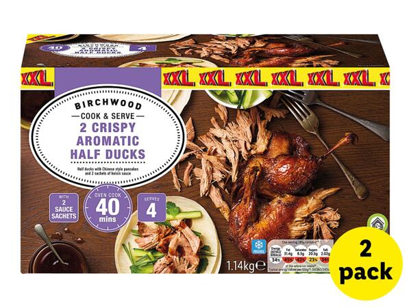 XXL Crispy Aromatic Half Ducks