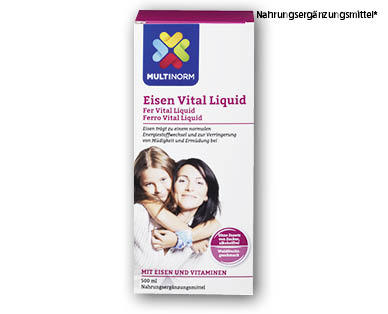MULTINORM Eisen Vital Liquid