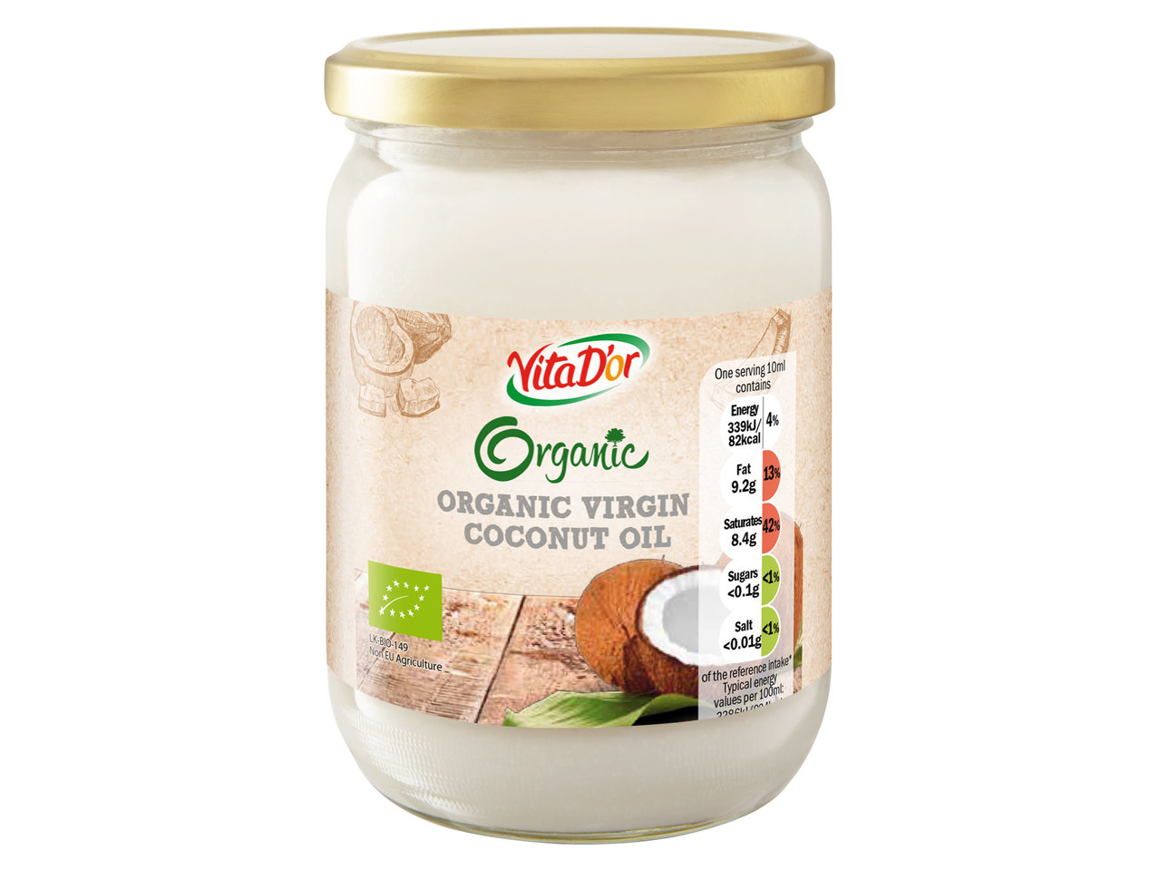 VITA D‘OR Bio-Kokosnussöl