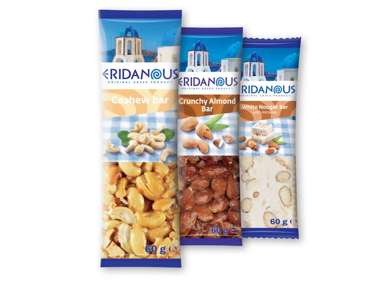 ERIDANOUS Nut/Nougat Bars