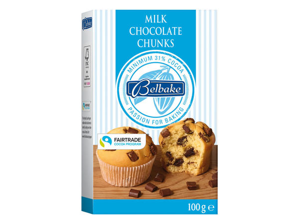 BELBAKE Chocolate Chunks oder Cookie Backmix