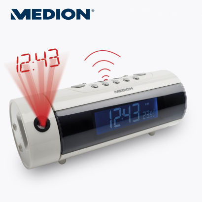 Projektionsur med radio