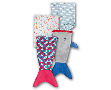 MY LIVING STYLE Couverture "animaux marins" pour enfants