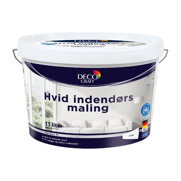 Hvid indendørsmaling