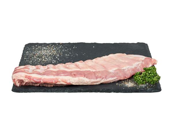 Travers de porc nature