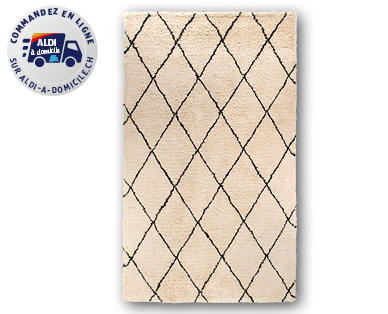 Tapis avec motif losanges