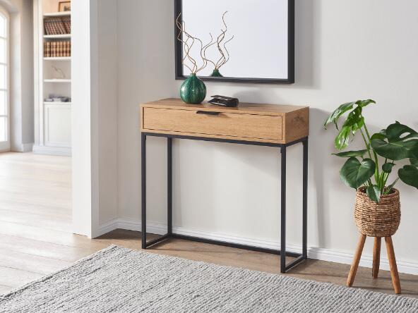 HOME CREATION Konsolbord med skuffe