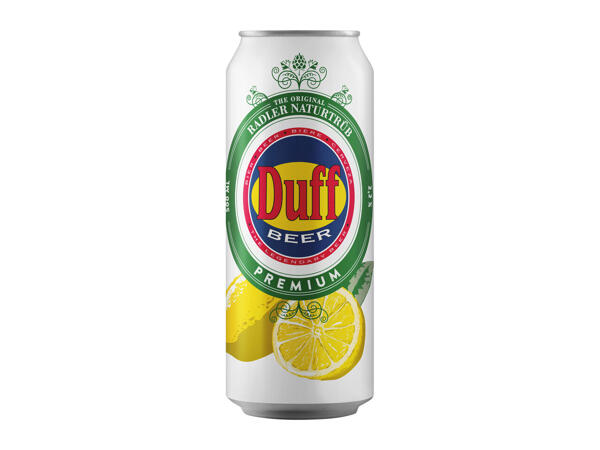 Duff Radler Beer - Lidl - Great Britain - Specials archive