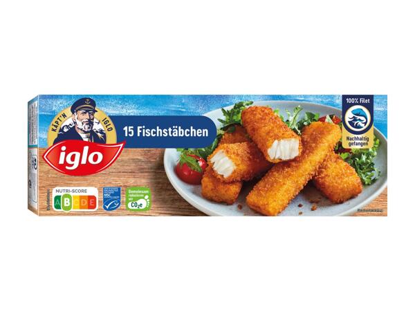 Bâtonnets de poisson Iglo