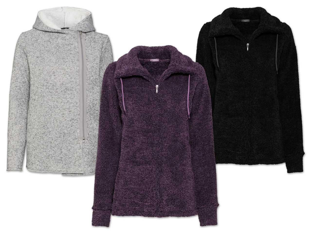 ESMARA(R) Damen Fleecejacke1