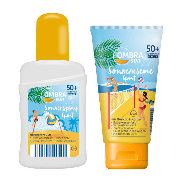 Sports solspray eller -creme